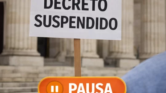Emergencia económica suspendida